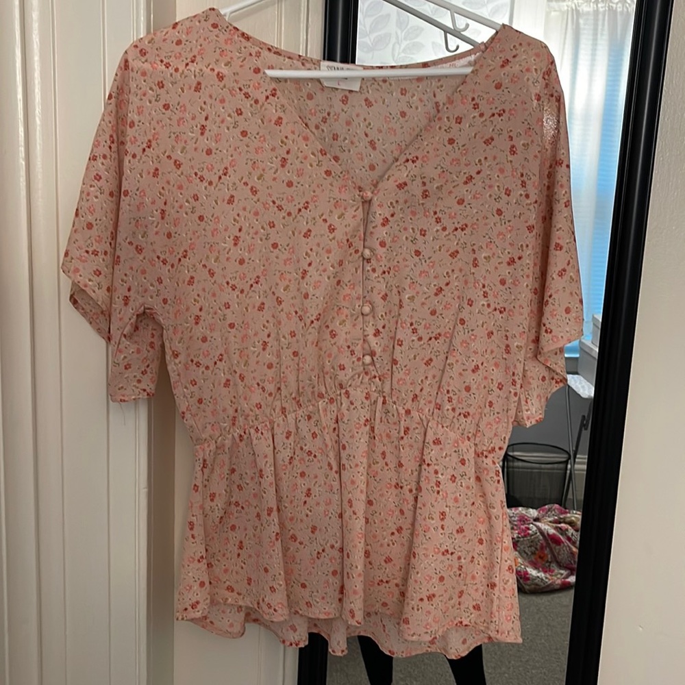 FINAL PRICE DROP 
Sienna sky blouse